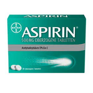 ASPIRIN 500 mg überzogene Tabletten